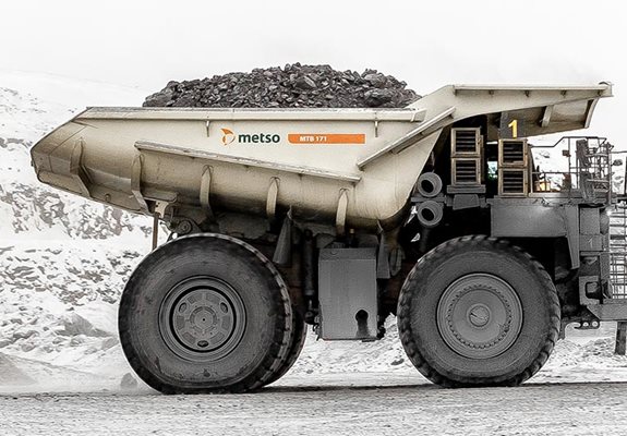 Metso Truck Body, ein leichtgewichtiger LKW-Aufbau mit außergewöhnlicher Verschleißbeständigkeit.