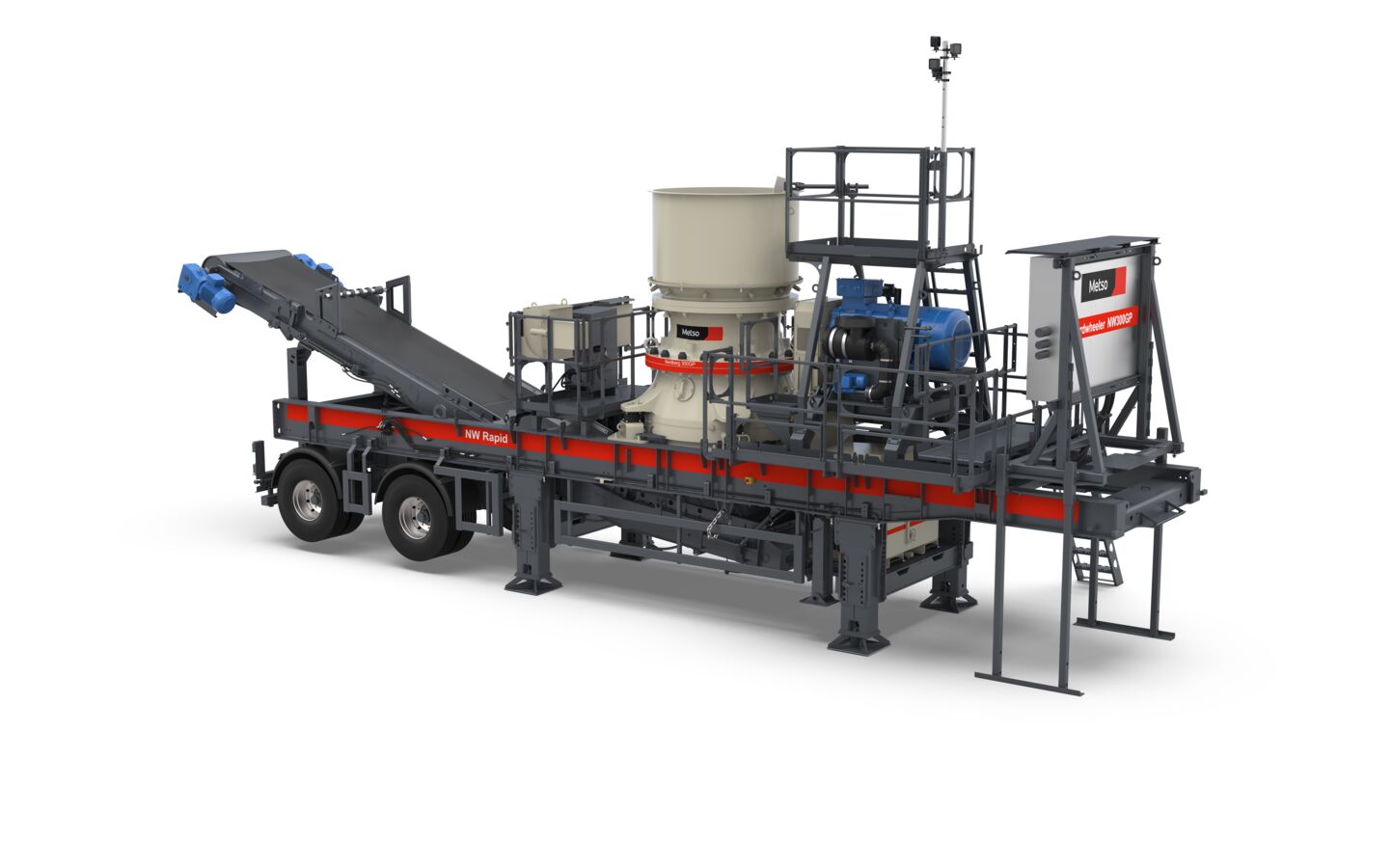 NW300GP NW Rapid portable cone crusher - Metso