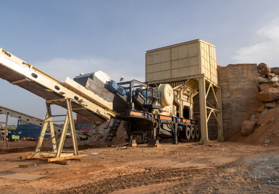 NW120™ Rapid portable jaw crusher