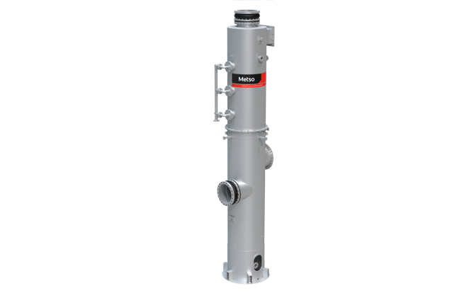 Spray chamber scrubber