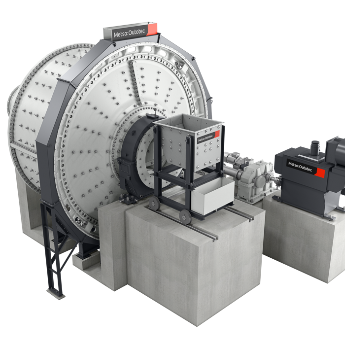 Горизонтальные мельницы измельчения Metso  Select