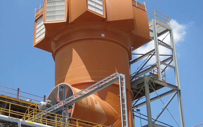 Torre de enfriamiento de Metso