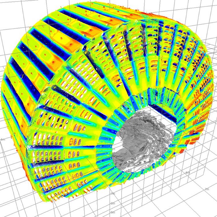 Мониторинг износа футеровки С Metso ® MillMapper
