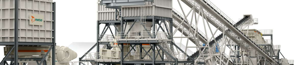 Дробильно-сортировочная станция Metso (Станция ДСО)