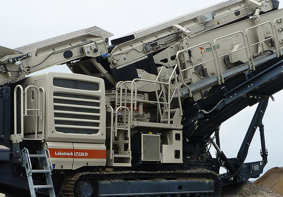 Chancador de cono móvil Lokotrack® LT220D™