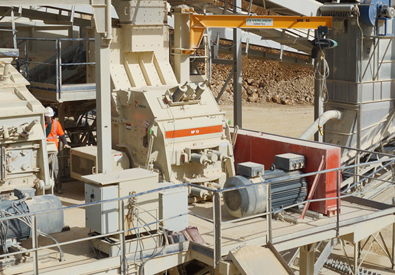 Nordberg® NP-seriens slagkrossar med horisontell axel (HSI).