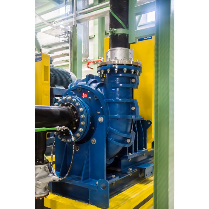 Metso MD Series slurry pump is easy to operate and maintain.