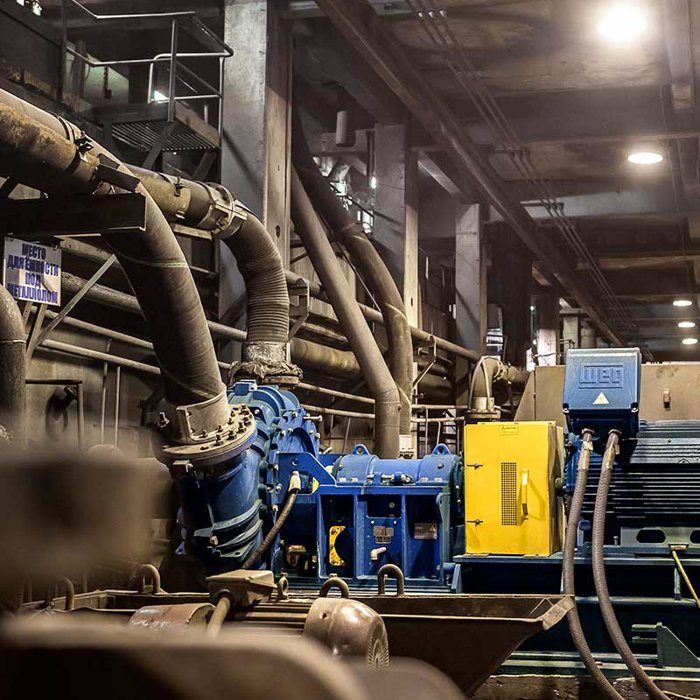Насосы для разгрузки мельниц Metso MD.