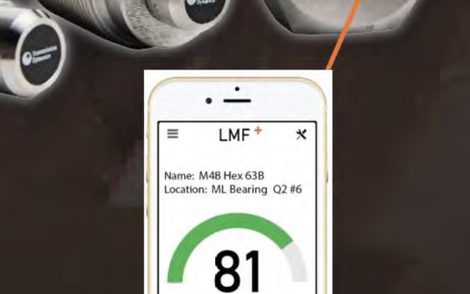 Remote visual output of instrumented bolts verify bolt torques and elongations