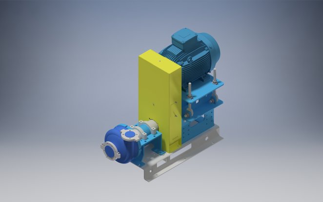  3D-MODEL-PUMP-HM100-FF-S-AN-STD-IEC225-ROH