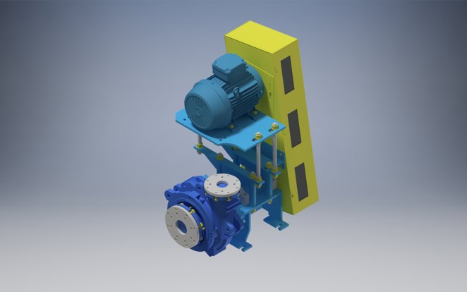 3D-MODEL-PUMP-HR100-FF-S-AN-STD-IEC160-OH 