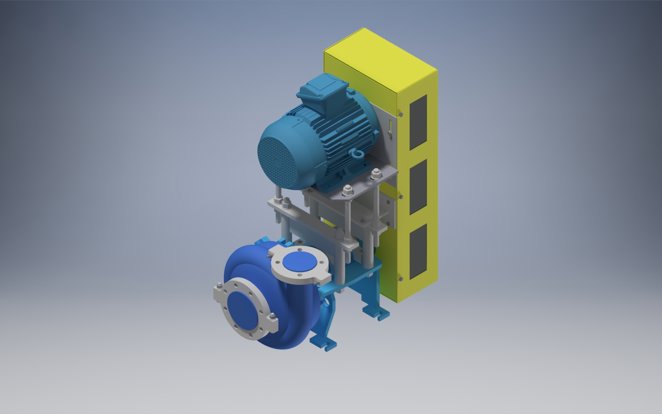   3D-MODEL-PUMP-MM100-FF-S-AN-STD-IEC132-OH 
