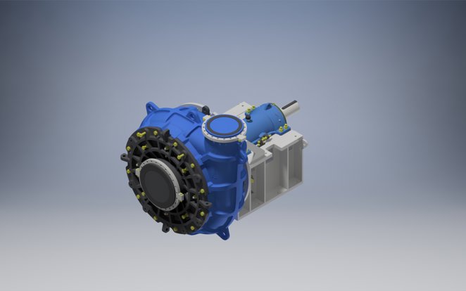  3D-MODEL-PUMP-MDM550-FF-S-AN-STD-BARESHAFT