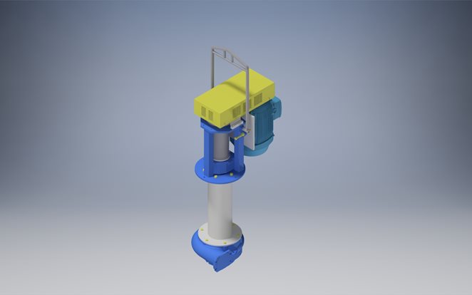 3D-MODEL-PUMP-VS150-L120-AN-IEC225-STD