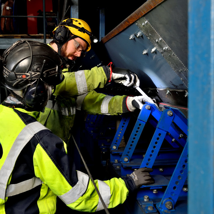 Validierte Schulungen für Metso Service Teams