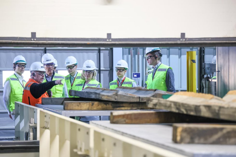 Visita Board de Metso a Chile