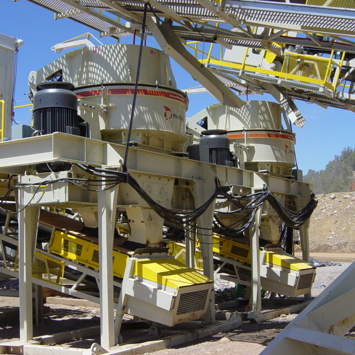 VSI crushing technology - High energy efficiency and capacity