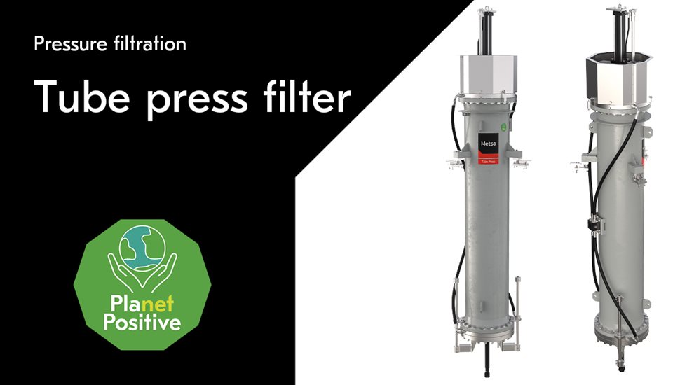 Tube press filter - Metso