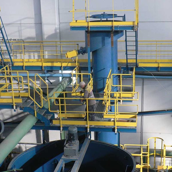 Froth flotation in mineral processing plant